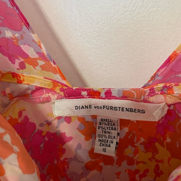 Diane von Furstenberg silk mini dress - Picture 7 of 8